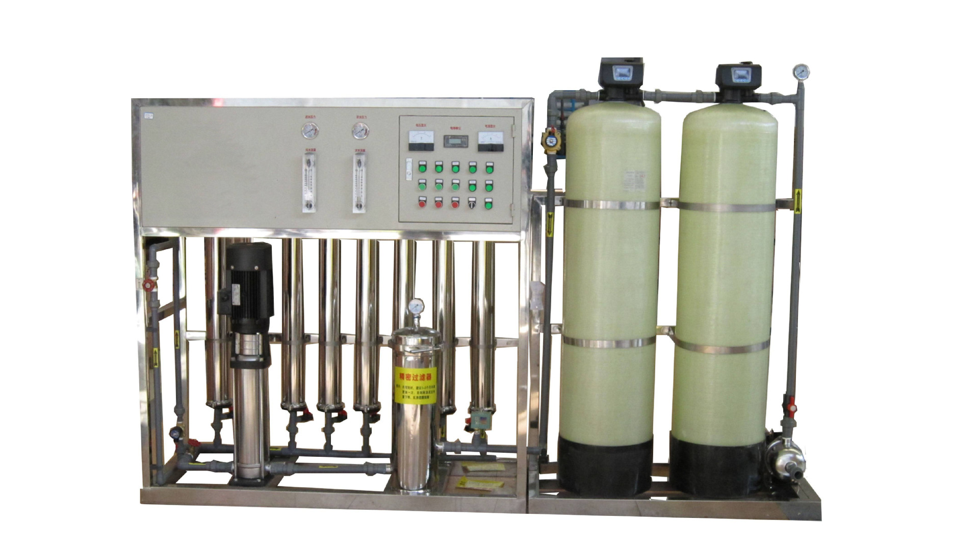 一级反渗透水处理设备 反渗透纯水设备 反渗透成套设备 厂家直供